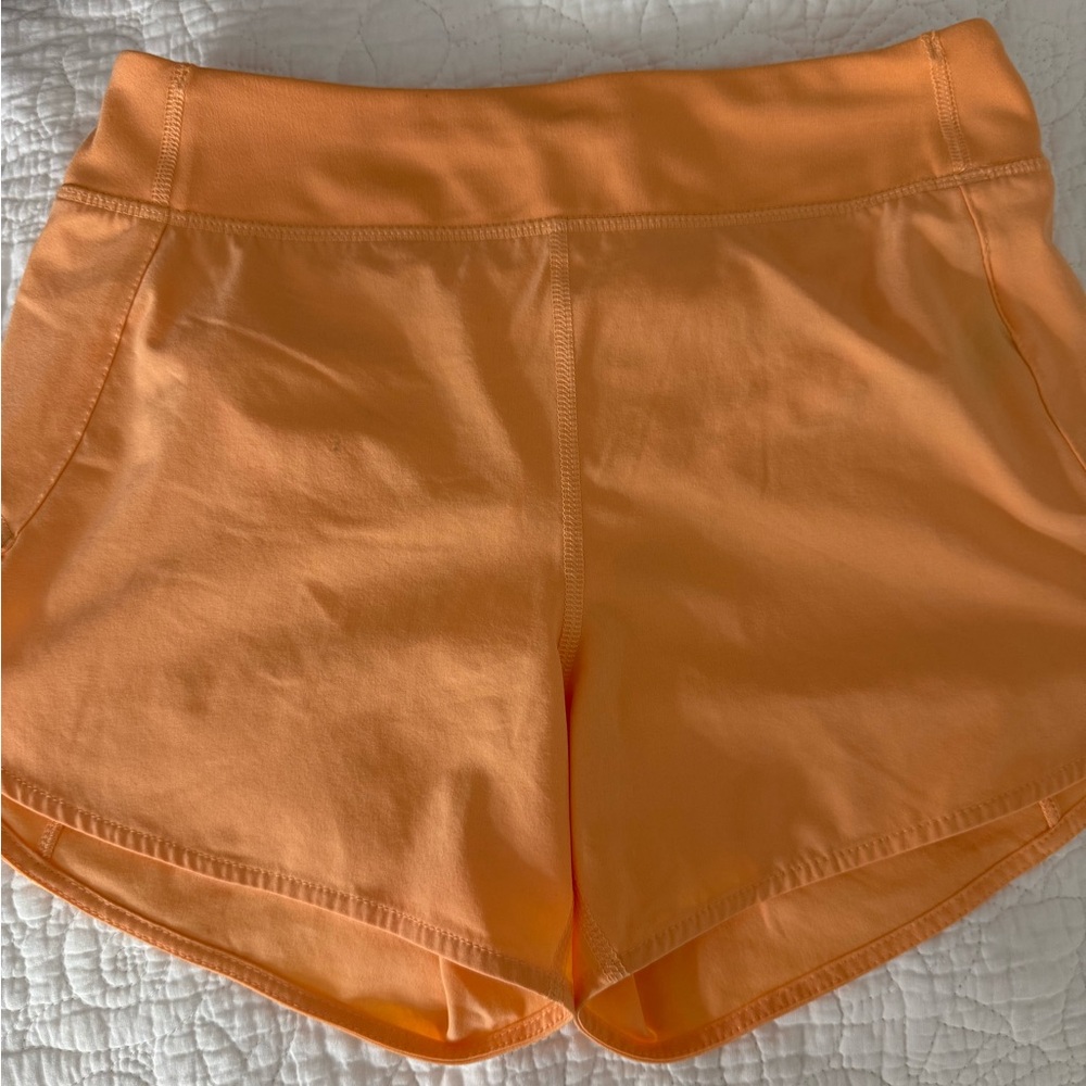 Athleta Women's Vibrant Orange Athletic Shorts